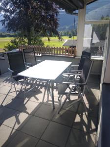 Balkón alebo terasa v ubytovaní Ferienwohnung Anton