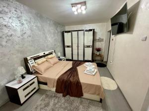Postel nebo postele na pokoji v ubytování Happy Home + 8 fotografií