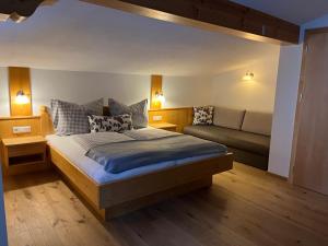 Voodi või voodid majutusasutuse Sagebruenndle Appartements toas
