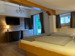 Voodi või voodid majutusasutuse Sagebruenndle Appartements toas