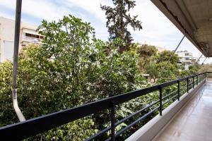 Balkon oz. terasa v nastanitvi Glyfada First Class Suite