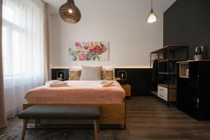 Posteľ alebo postele v izbe v ubytovaní CORU House