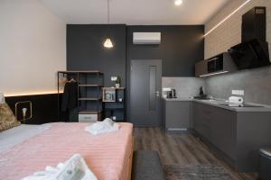 Posteľ alebo postele v izbe v ubytovaní CORU House