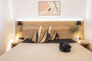 Postel nebo postele na pokoji v ubytování Ferienwohnung Oba'doba 2