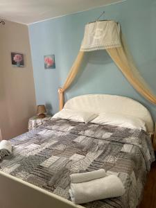 Posteľ alebo postele v izbe v ubytovaní ControVento Apartament II