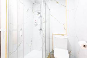 Koupelna v ubytování Puerta del Centro