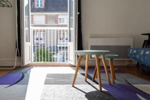 Χώρος καθιστικού στο Le Saint-Louis 1, Terrasse, Cosy, cœur de ville bord de Loire, commerces à pied