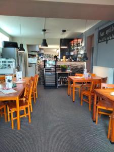 Restaurace v ubytování Luční apartmán Tymiána