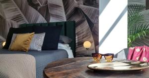 Khu vực ghế ngồi tại Depa Quevedo - Trendy Revamped Flat - Exceptional Spot in Bogotá's Historic Colonial Square - Candelaria