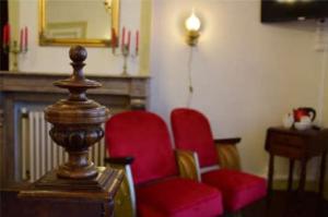 Гостиная зона в B & B Les Secrets des Loges