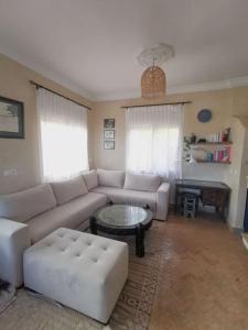 Villa Familiale Deluxe - Vue mer的休息区
