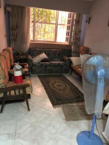 Posezení v ubytování إسكندرية العجمى