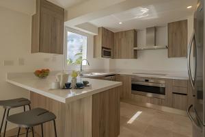Cuina o zona de cuina de Punta Palmera Beach Front and pool views Cap Cana