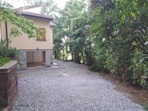 Zahrada ubytování casa con bosco e vista mare