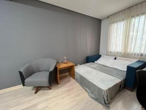 Postel nebo postele na pokoji v ubytování Hotel Times Square 913 São Paulo Moema