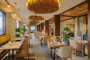 Restaurace v ubytování Little Oasis - An Eco Friendly Hotel & Spa