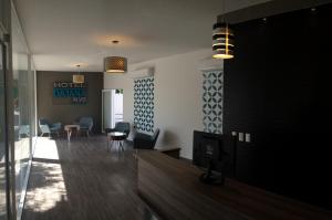 TV a/nebo společenská místnost v ubytování Hotel Dajana Boulevard
