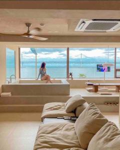 Χώρος καθιστικού στο Gwanganli gozneok