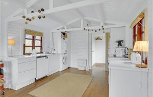 Dapur atau dapur kecil di Amazing Home In Rødvig Stevns With Wifi