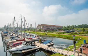 Výhled na řeku, která protéká v blízkosti apartmánu