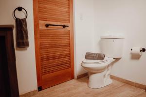 Koupelna v ubytování Mata e' Platano Guesthouse