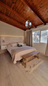 Postel nebo postele na pokoji v ubytování Chalet Alter Boss