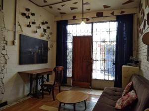 Posezení v ubytování Casa Viva apartaestudio terraza II