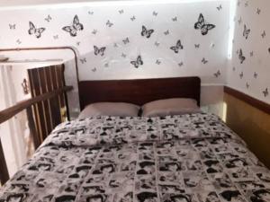 Postel nebo postele na pokoji v ubytování Casa Viva apartaestudio terraza II