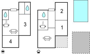 Plan piętra w obiekcie Holiday Home Medulin 33