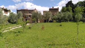 PozzolaticoにあるLa Speranzaの背景の木の畑