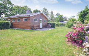 Zahrada ubytování Holiday Home Violvej Glesborg Vi