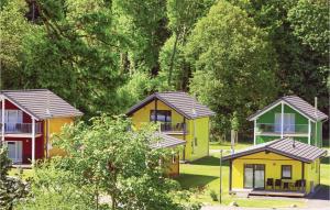 Ein Garten an der Unterkunft Ferienhausdorf Thale