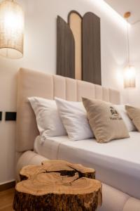 Postel nebo postele na pokoji v ubytování Hotel Castle