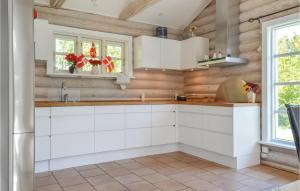 Η κουζίνα ή μικρή κουζίνα στο Holiday Home Attenbjerg Vejby Xi