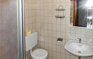 Kúpeľňa v ubytovaní Helle Ferienwohnung Muehlbach