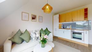 Η κουζίνα ή μικρή κουζίνα στο Rüm hart