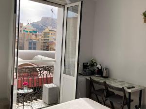 Nespecifikovaný výhled na hory nebo výhled na hory při pohledu z apartmánu