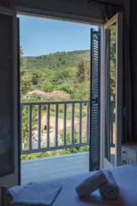Archontiko Seaside Hotel客房内的一张或多张床位