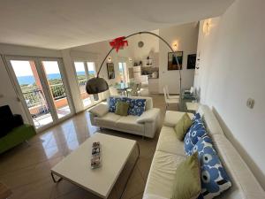 Posezení v ubytování Apartment Visum