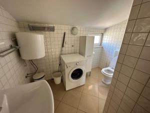 Koupelna v ubytování Apartment Visum