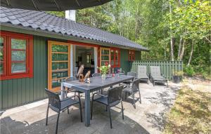 Zahrada ubytování Dueodde Ferieby
