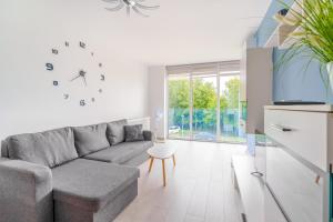 Posedenie v ubytovaní Sienkiewicza Blue Apartment