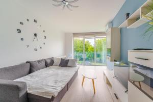 Posedenie v ubytovaní Sienkiewicza Blue Apartment