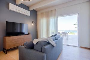 TV a/nebo společenská místnost v ubytování VillaMar Residence