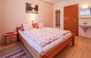 Posteľ alebo postele v izbe v ubytovaní Ferienwohnung In Wagrain