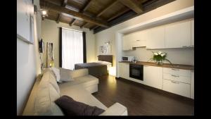 Kuchyň nebo kuchyňský kout v ubytování B&B Terres D'Aventure Suites