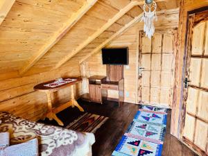 TV a/nebo společenská místnost v ubytování Forest House