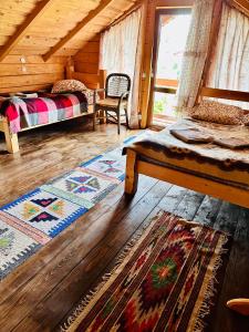 Postel nebo postele na pokoji v ubytování Forest House