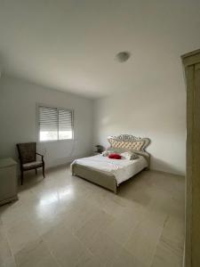 Ένα ή περισσότερα κρεβάτια σε δωμάτιο στο Deluxe and Luminous Apartment