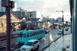 高冈市景观或在酒店看到的城市景观